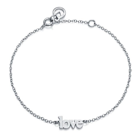 PULSERA PLATA 1 LEY LOVE