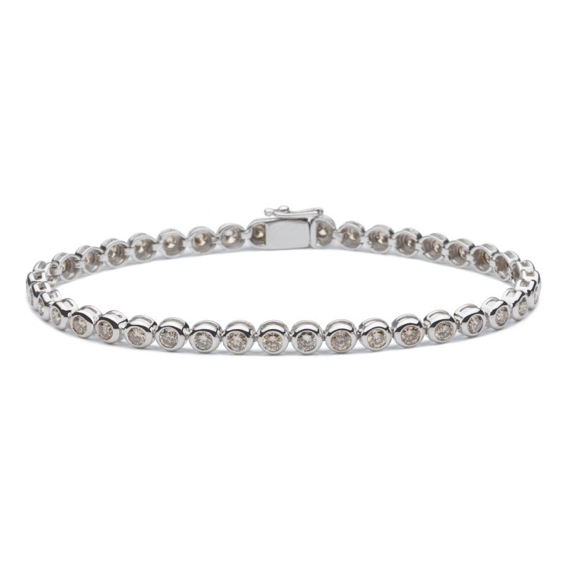 PULSERA PLATA 1 LEY CIRCONITAS