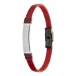 PULSERA PIEL Y ACERO MAREA