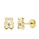PENDIENTES OSO ORO 1 LEY