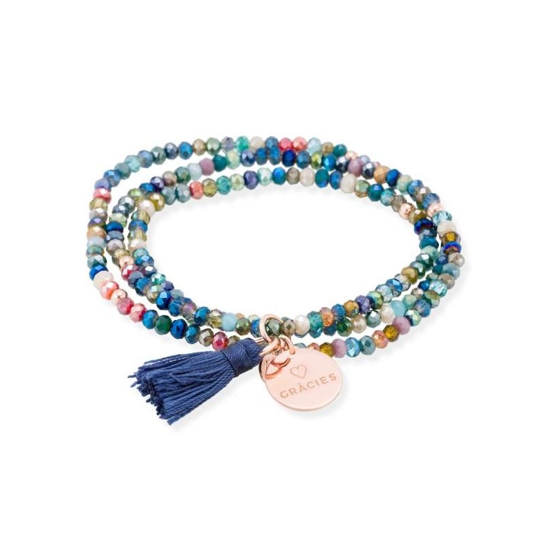 PULSERA ZEN PLATA GRACIAS