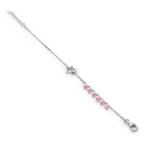 PULSERA ESTRELLA PLATA 1 LEY