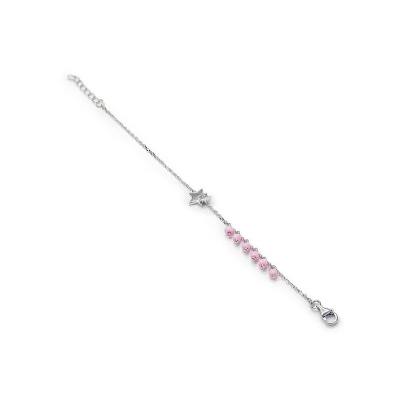 PULSERA ESTRELLA PLATA 1 LEY