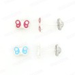 PENDIENTES MARIPOSA PLATA 1 LEY