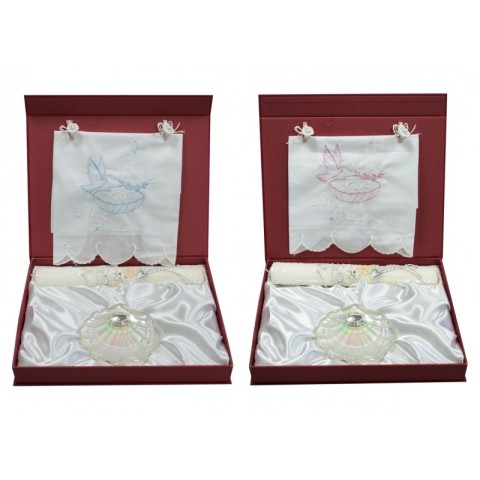 SET INFANTIL BAUTIZO CELESTE