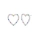 PENDIENTES CORAZON PLATA 1 LEY