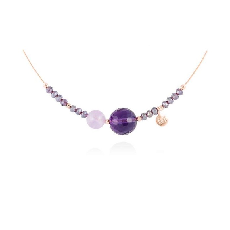 GARG.ZEN PLATA ROSA Y P.AMATISTA