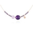 GARG.ZEN PLATA ROSA Y P.AMATISTA