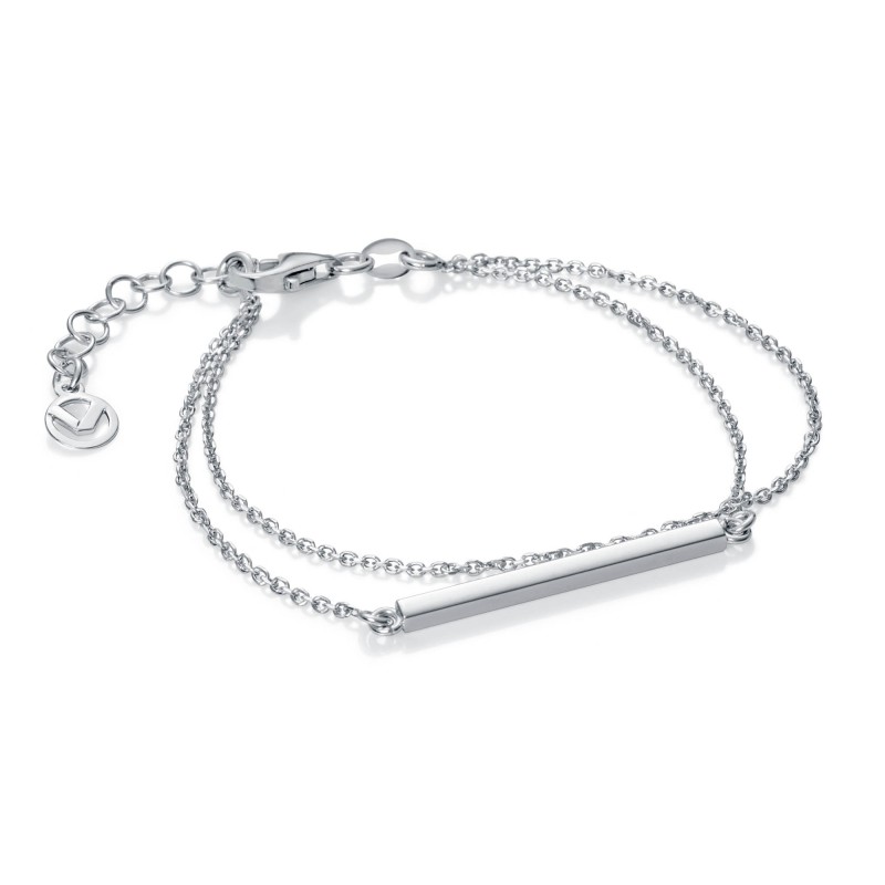 PULSERA PLATA 1 LEY CIRCONITAS