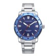 RELOJ ACERO IP AZUL VICEROY