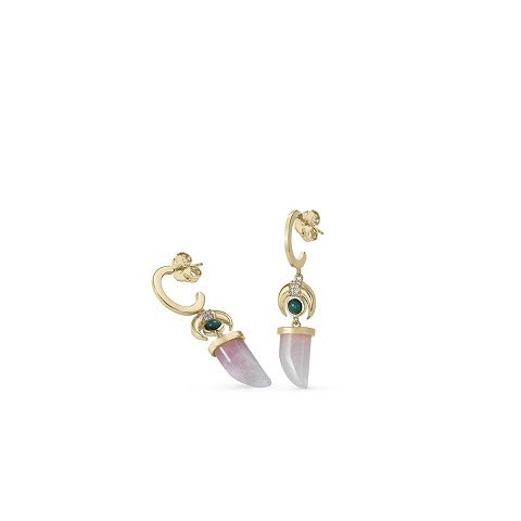 PENDIENTES PLATA DORADO