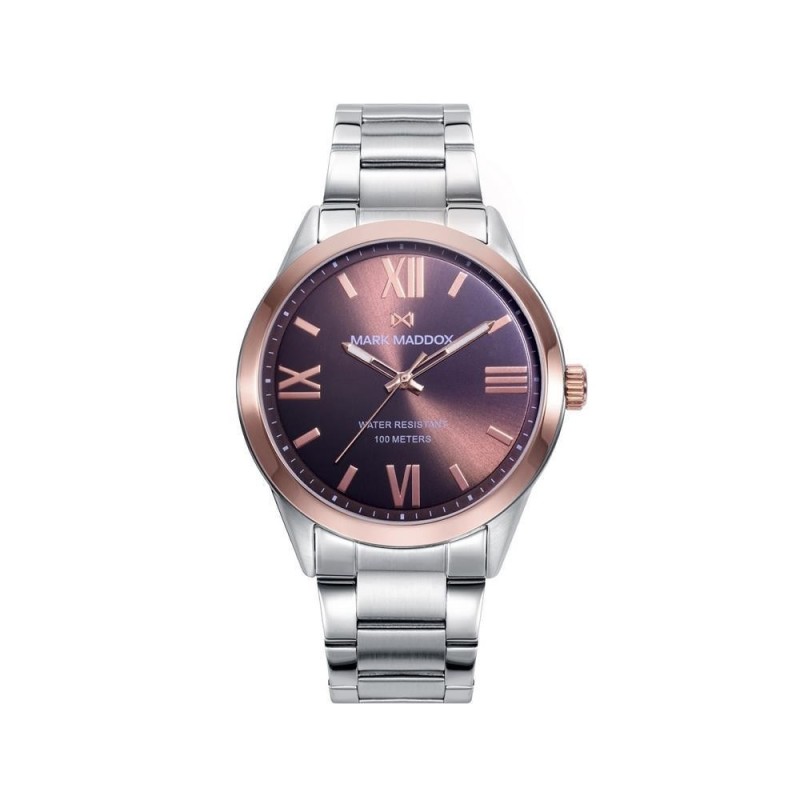 RELOJ ACERO IP ROSA SR