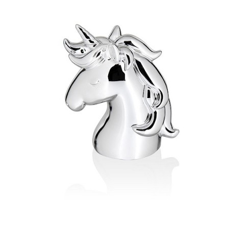 HUCHA UNICORNIO PLATA