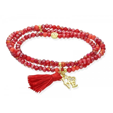 PULSERA LOVE PLATA 1 LEY ZEN