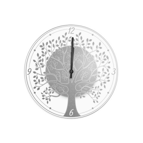 RELOJ CRISTAL ARBOL DE LA VIDA