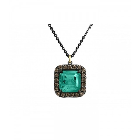 COLGANTE PLATA Y ORO BOHEMME