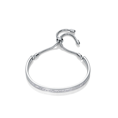 BRAZALETE ACERO CIRCONITAS