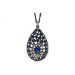 COLGANTE PLATA Y ORO BOHEMME