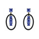 PENDIENTES PLATA Y ORO BOHEMME