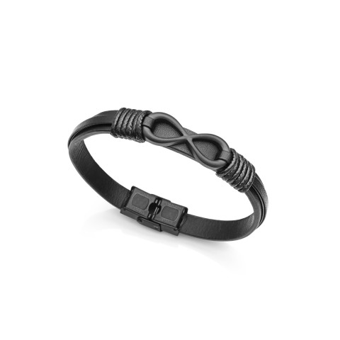 PULSERA ACERO NEGRO