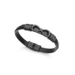 PULSERA ACERO NEGRO
