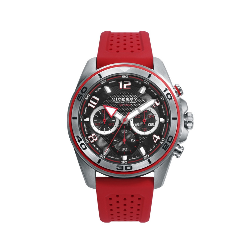 RELOJ ROJO CORREA