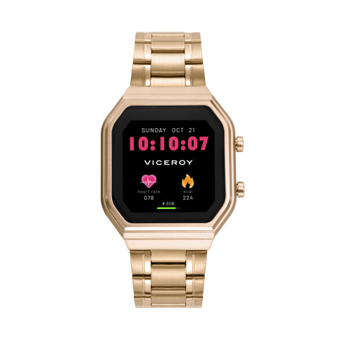 SMART RELOJ DORADO