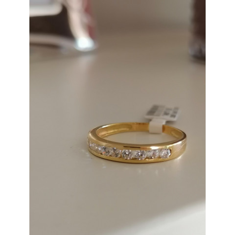 ANILLO ORO 1 LEY CIRCONITAS