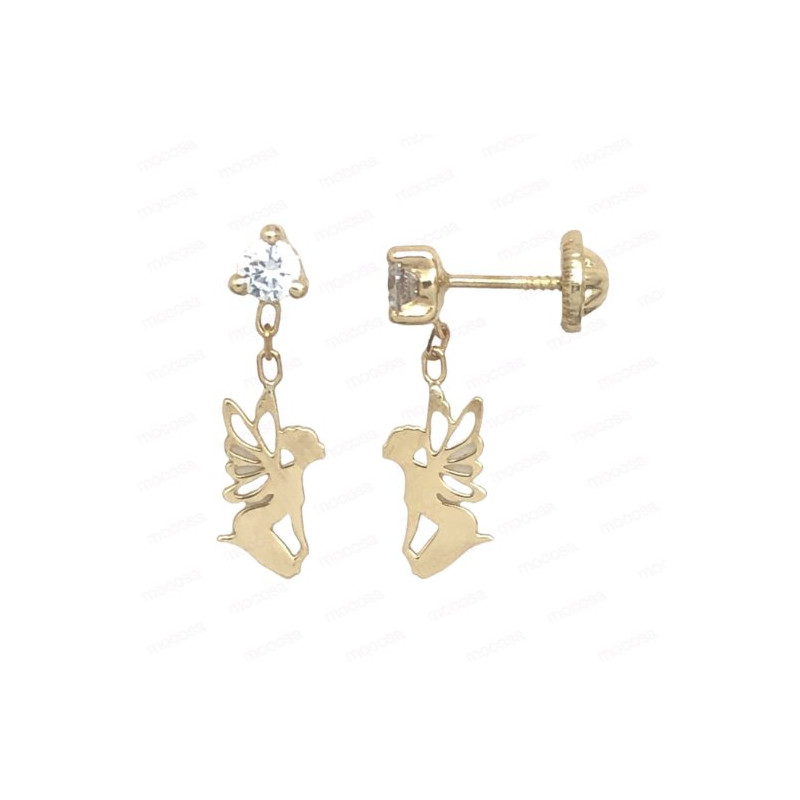 PENDIENTES ORO HADAS