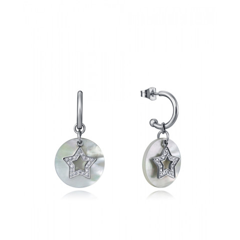 PENDIENTES ACERO VICEROY