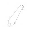 COLLAR TREBOL ACERO