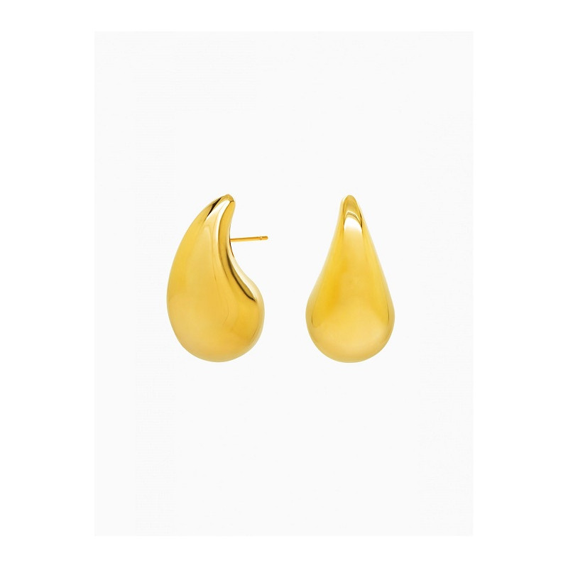 PENDIENTE GOTA DORADO