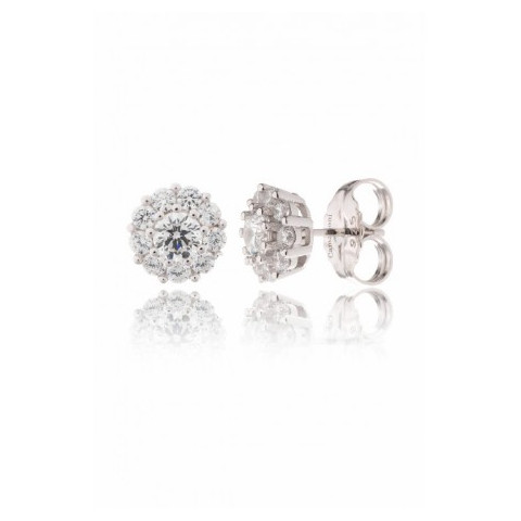 PENDIENTES ROSETA CON GARRAS INCLUIDAS