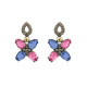 PENDIENTES TANZANITA TURMALINA