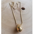 COLGANTE GOTA DORADO MEDIANO