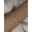 PULSERA PLATA 1 LEY CIRCONITAS
