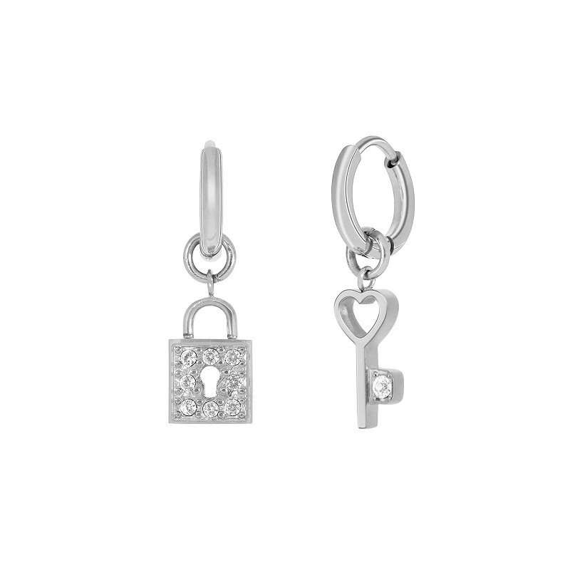 PENDIENTES AMORE ACERO